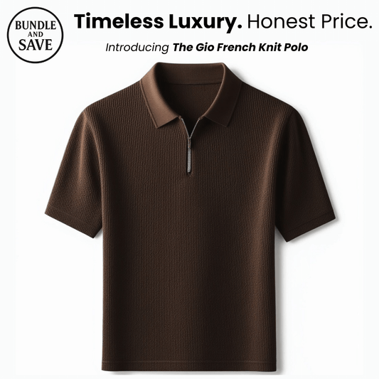 Gio French Knit Polo